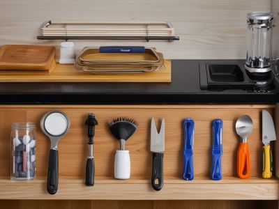 Kitchen remodeling tools and materials